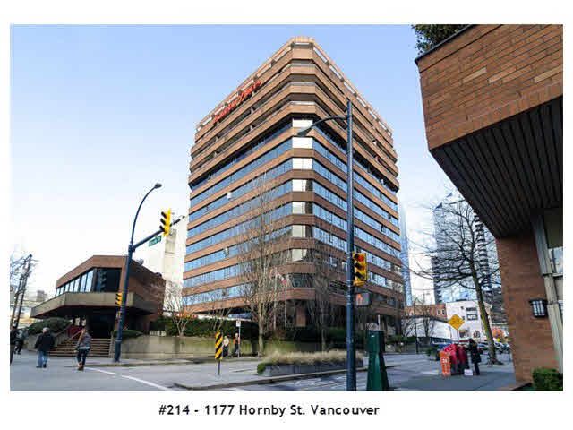 I have sold a property at 214 1177 HORNBY ST in Vancouver
